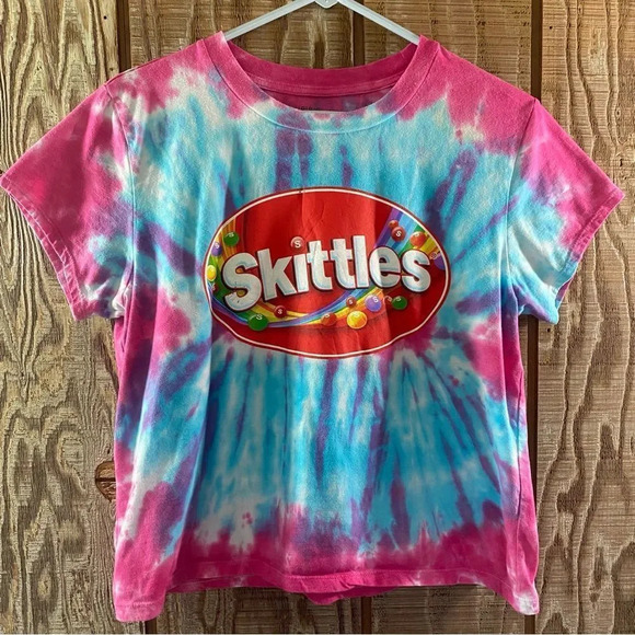 ⭐️3 for $20 Sale‼️ Tie Dye Skittles Tee 🌈 - Picture 1 of 3